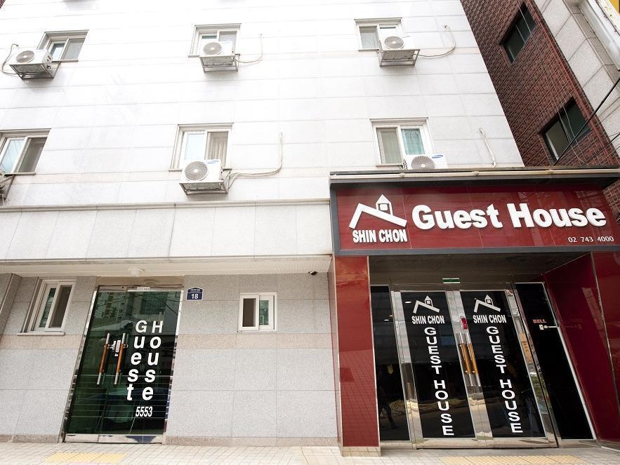 D.H Sinchon Guesthouse Seoul Exteriör bild